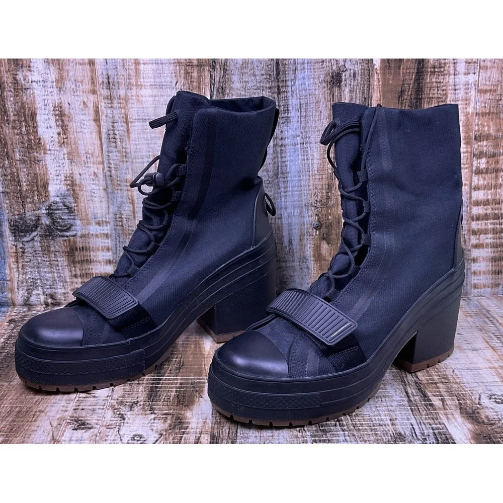 Converse Chuck Taylor GR82 Platform Combat Boots Women's Size 10